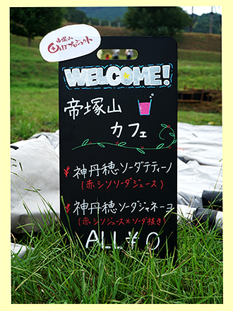 帝塚山カフェ 神丹穂ソーダテティーノ 神丹穂ソーダジャネーヨ