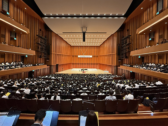コンクール会場全体風景