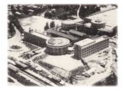 昭和40年代当時の学園前キャンパス遠景