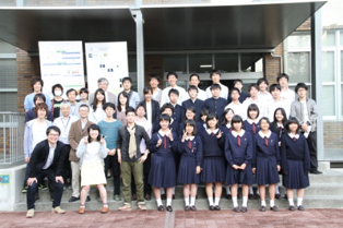 神戸大学にて工学部研究室見学会が行われました 帝塚山中学校 高等学校